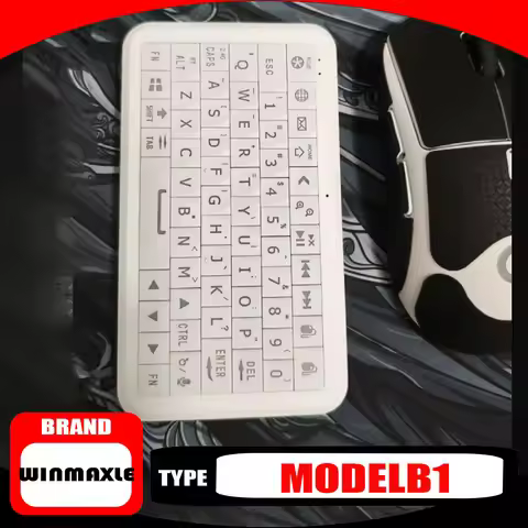 Winmaxle ModelB1 Bluetooth Keyboard Handheld RGB TYPE-C Charging Durable 2.4G 0.28s Low Latency Mini