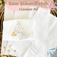 1 Sheet A4 Patch Sticker Fabric