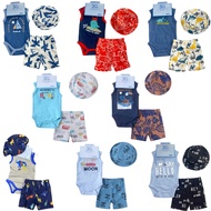 Tedmimak baby boy | Onesie, Shorts, Hat | thrifty littles