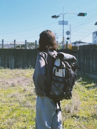 【客製化禮物】拼色 6dots 登山包 中開 拉鍊 40L 55L背包 露營