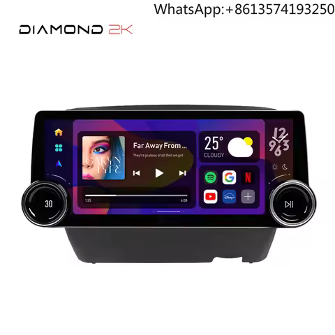 Diamond X23 12.3 Inch Android Car Stereo 8 Core 4+64G CarPlay RDS DSP for Toyota Vitz XP10 Yaris Pla