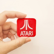 Console GAME EMBROIDERED PATCHES / ATARI GAME EMBROIDERED BADGE / IRON & SEW VINTAGE GAME PATCHES