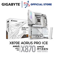 GIGABYTE X870E AORUS PRO ICE DDR5 / D5 AM5 GAMING MOTHERBOARD COMBO 7800X3D / 9900X3D /  9700X / 995