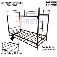 Ranjang susun ranjang tingkat ranjang besi ranjang sorong BETA Breslin dan BETA Baskin