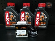 ชุดเปลี่ยน-ถ่ายน้ำมันเครื่อง พร้อมกรองน้ำมันเครื่องHONDA CB500X,CBR500,REBEL500,CB650F,CBR650F,CBR65