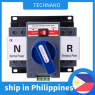 Manila Manual Transfer Switch Ats 2p 63a 230v 380v Micro Circuit Breaker Dual Power Automatic Transf