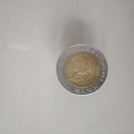 Uang logam koin 1000 rupiah th 1996 kelapa sawit
