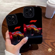 F1 Lightning McQueen Leather Phone Case for iPhone 17 Pro Max 16 16E 15 14 13 12 11 Pro Max 8 7 Plus