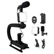 Action Camera Gimbal Stabilizer U-Shaped Camera Gimble Handheld Stabilizer With Hot-Shoe Mount Fill 