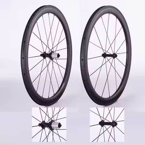 CSC 700C R13 Hub Racing bike Carbon Wheelset 50mm deep 25mm width Clincher Tubeless Road bicycle whe