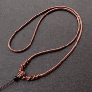 Necklace Rope Hand-woven Flat Knot Transfer Knot Wax Rope Necklace Pendant Rope Pendant Rope Jewelry