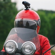 Quick Release Ring-Shaped Fixed Base Bracket Shock-Absorbing Seat King Kong Helmet Driving Recorder 