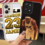 XI66 Lebron james 23 Casing for Realme Narzo 14X 14 14T C75 C35 C2 50A C31 C2s Prime 5G Black White