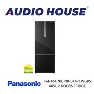 PANASONIC NR-BX471WGKS 405L 2 DOORS FRIDGE  ***1 YEAR WARRANTY BY PANASONIC***