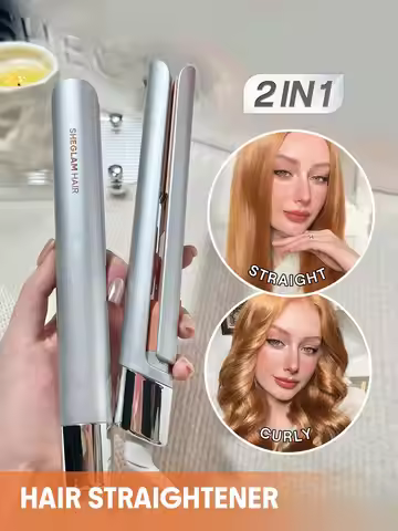 HAIR Travel Buddy Mini Hair Straightener,Mini Hair Straightener,Hair Straightener And Curler Iron 2 