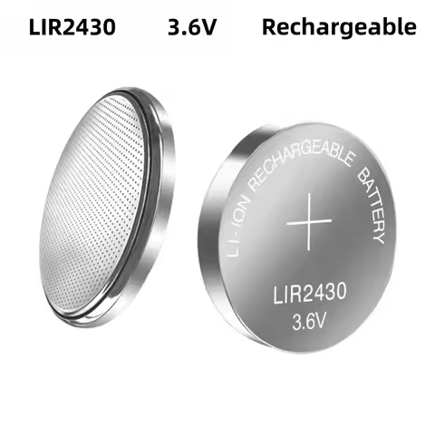 1-5PCS LIR2430 Lithium Rechargeable Battery For Car Key Remote Control Watch Clock Replace CR2430 PD