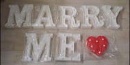 求婚Marry Me 心心燈牌