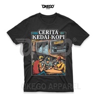 ORIGINAL OKEGO APPAREL KEDAI KOPI T-SHIRT STREET WEAR LOCAL CLOTHING OKEGO APPAREL BAJU VIRAL 420 TS