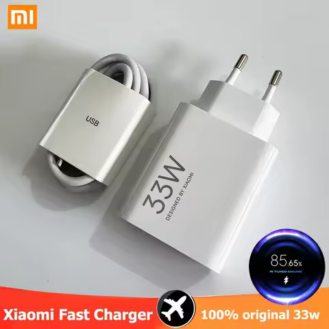 Original Xiaomi 33W Charger EU Turbo Fast Charge 6A Usb Type C Cable For Mi 11 Poco X5 X4 F3 X3 Pro 