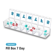 One med 7 day medicine storage box