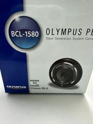 全新‼️‼️ Olympus BCL 1580 鏡 Body Cap lens