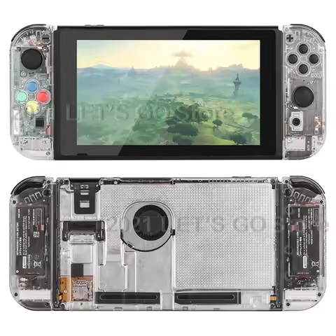New Nintend Switch DIY Replacement Housing Shell Transparent Case Set for Nitendo Nintendo Switch Co