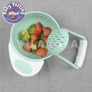 YUANTA Food Grinding Cup 2-Piece Baby Grinder Set little pstore_Baby Cooking Bowl Yosting