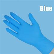 Bundle Of 5 Boxes Of Blue NITRILE Gloves