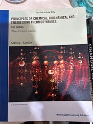 Principles of chemical,biochemical and engineering thermodynamics 5th ｜ Stanley. Sandler