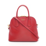 【二手】Prada PRADA 手提包 SAFFIANO CUIR BL0907REDSaffiano 皮革兩用手袋 女士二手 B