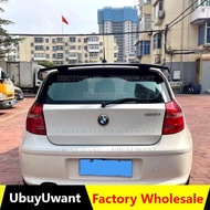 On sale Roof Spoiler for BMW 1 Series E81 E82 E87 E88 2004-2011 REAR WING SPOILER Abs Carbon Look Li