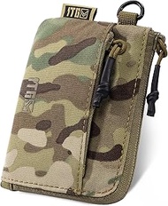 1TG Tactical Coin Purse, 500D Cordura Minimalist Wallet Change Purse ID Card Holder Money Pouch Tact