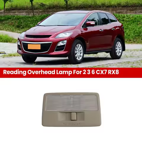 For Mazda 2 3 6 CX7 RX8 Car Interior Rear Reading Overhead Lamp Dome Light Roof Ceiling Light D350-5