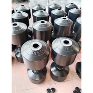 10kg Dumbbell Cover 2pcs Empty 10kg Dumbbell barbell/ without 2pcs (with lid)