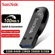 Ổ Đĩa Flash Sandisk USB3.0 512GB 256GB 128GB 64GB CZ410 Ổ Bút USB3.0 Pendrive CZ410 Chính Hãng Sandi