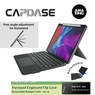 CAPDASE - CAPDASE 觸控板鍵盤保護套適用於 12.9 英寸 iPad Pro 可拆卸保護殼