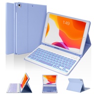 SOPPY Keyboard Case for iPad 9th/8th/7th Generation, 7 Color Backlit Keyboard Case for 10.2in iPad (