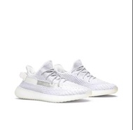 全碼數可pm查詢 adidas originals Yeezy Boost 350 V2 滿天星 static 織物百搭潮搭減震 防滑耐磨 低幫 生活休閒鞋 男女同款 灰白 EF2367