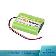 3.7 V 18650 lithium battery 10500mAh Rechargeable battery