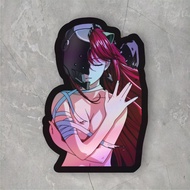 Large Anime Hologram Sticker | Anime cutting Sticker size +- 7 cm