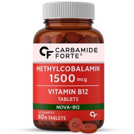 Carbamide Forte Vitamin B12 Supplements | B12 Vitamin Tablets - Methylcobalamin 1500mcg | Best Vitam