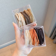 100 Dây buộc tóc PINK EMPRESS thời trang Hàn Quốc đóng hộp đơn giản mới đa năng và thiết thực để giữ