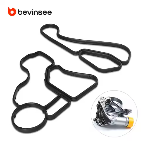 Engine Oil Filter Housing Gasket & Oil Cooler Seal for BMW N54 N55 N20 N52 S55 E90 E91 E92 E93 E82 E