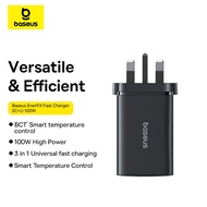 Baseus EnerFill FE11 2C+U 100W GaN Fast Charger PD3.0 For Phone&Laptop Smart Temperature Control