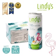 【Lindy's】 100%原味椰子水310ml(24入/箱)