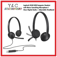 Logitech H340 USB Computer Headset with Noise Cancelling Microphone
