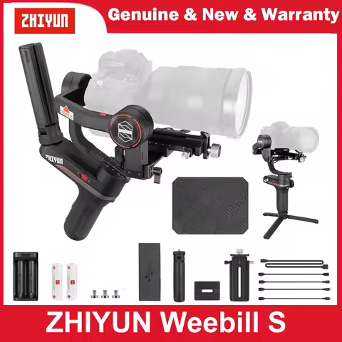 Zhiyun Weebill S 3-Axis Handheld Gimbal Stabilizer for Mirrorless and DSLR Camera for Cano Sony Pana