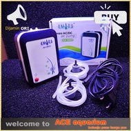 Ace Aquarium AMARA ACDC AA 6603 Pompa Udara Aerator Tenaga Baterai Tanpa Listrik Gelembung Oksigen 4