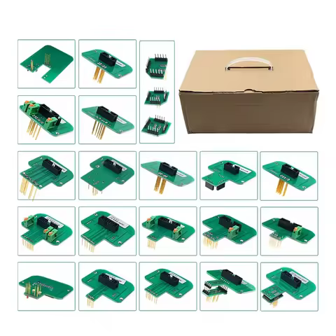 2025 Latest BDM Frame Adapter 22Pcs Bdm Adapters for KTAG KESS FGTECH BDM100 Probe Adapters LED ECU