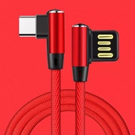 Curved cable iphone android Micro USB charging cable 2m